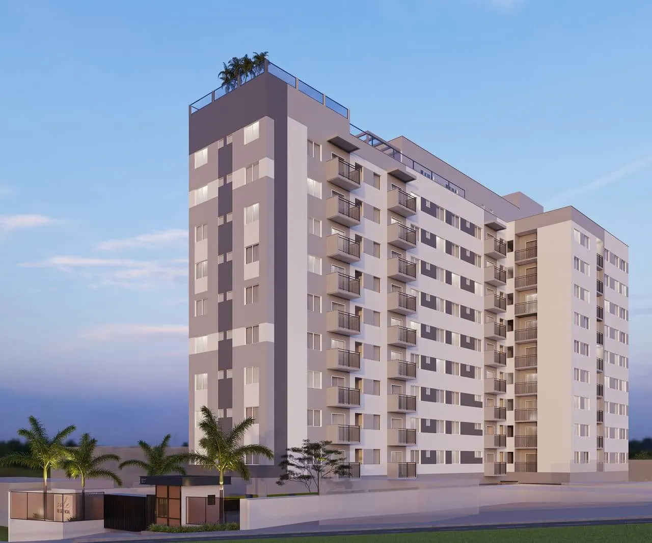 Fachada do Urb Sole Residencial