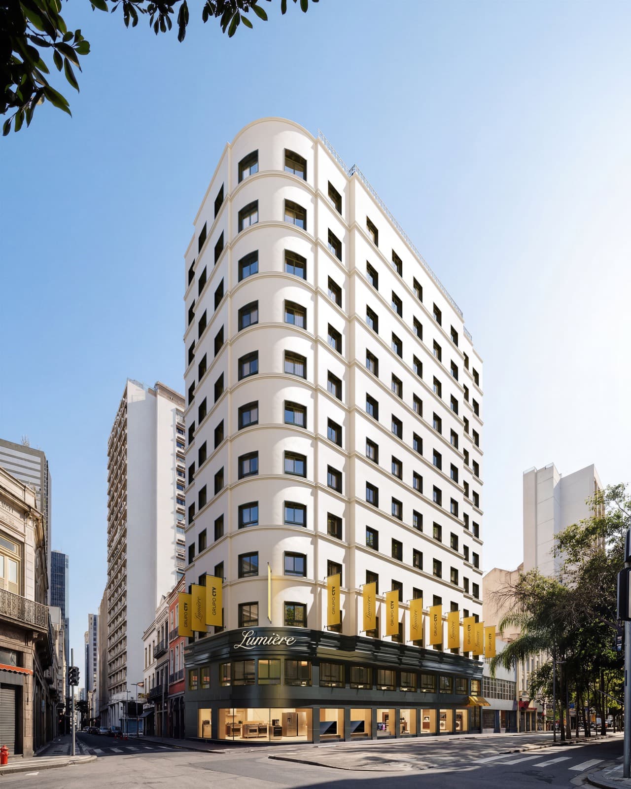 Fachada do Lumière Studios Boutique