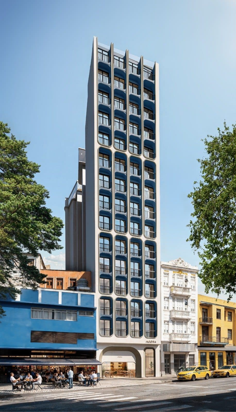 Fachada do Agora Studios Boutique
