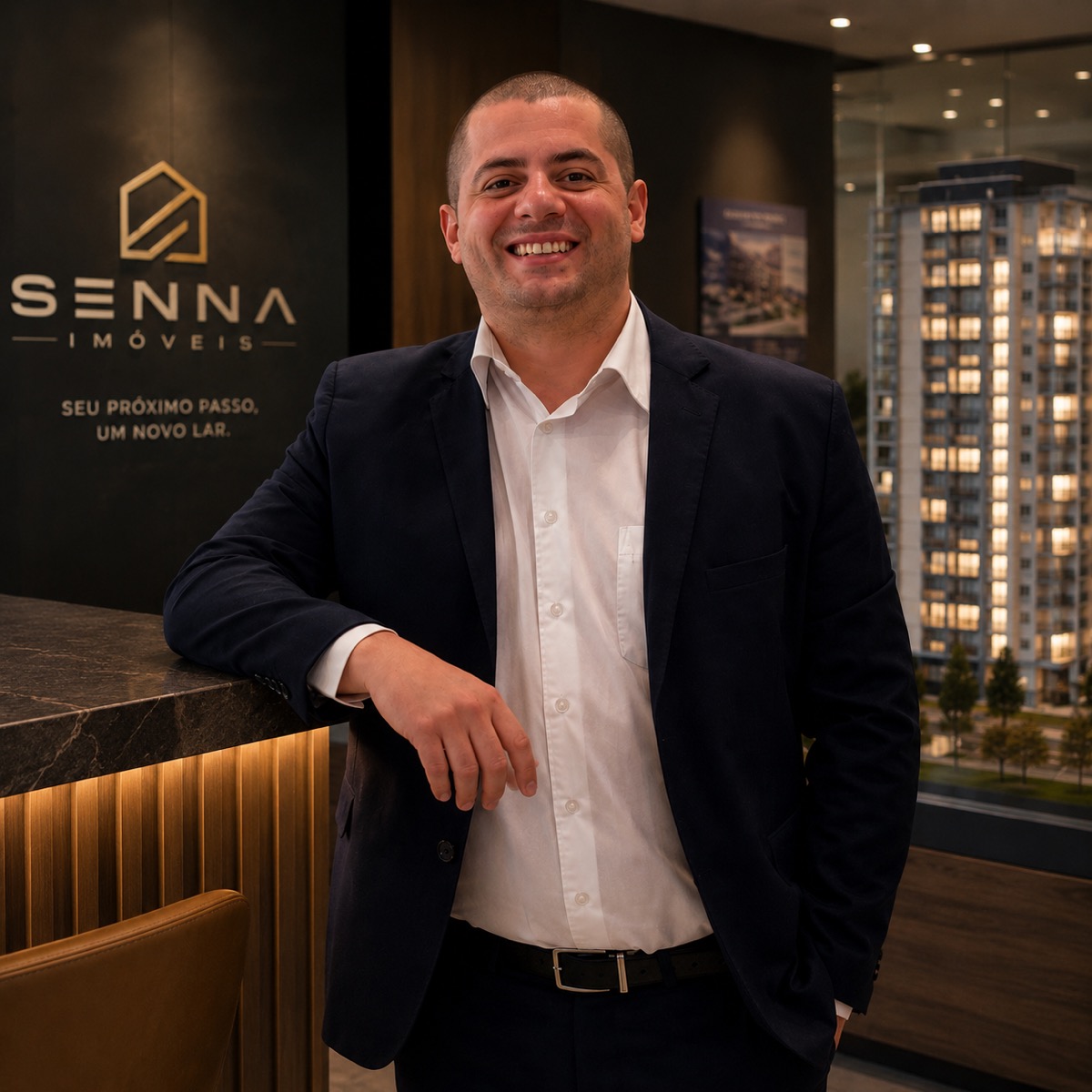 Alexandre Senna em atendimento
